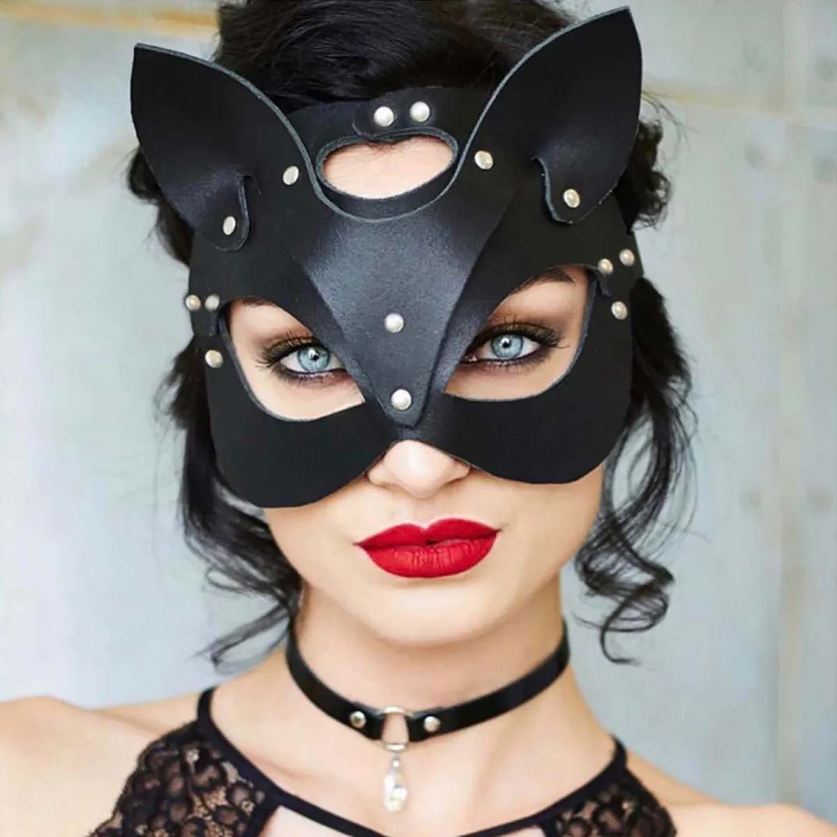 Midnight Mystique BDSM Cat Mask