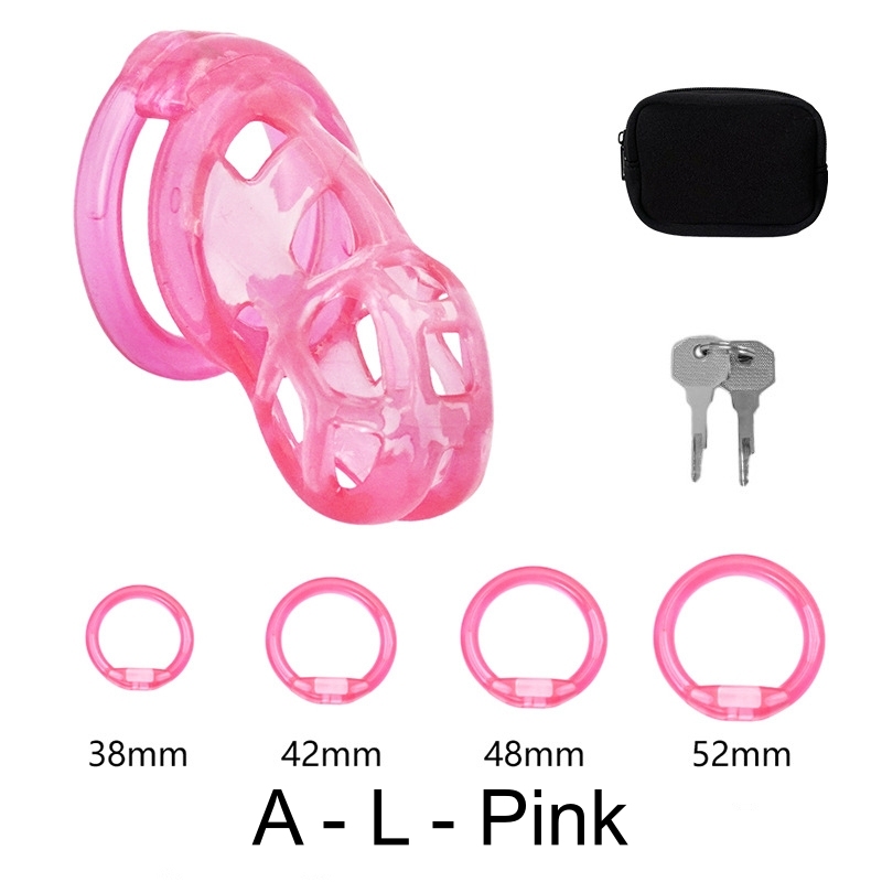 High Quallity 3D Print Breathable TPE Chastity Cage-WeLovePlugs