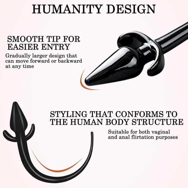 Puppy Pig Extra Long Tail Butt Plug-WeLovePlugs