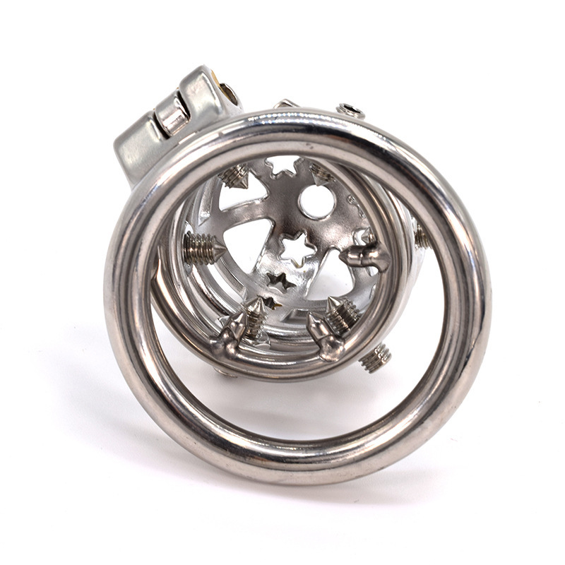 Kali's Teeth CBT Spiked Chastity Cage-WeLovePlugs