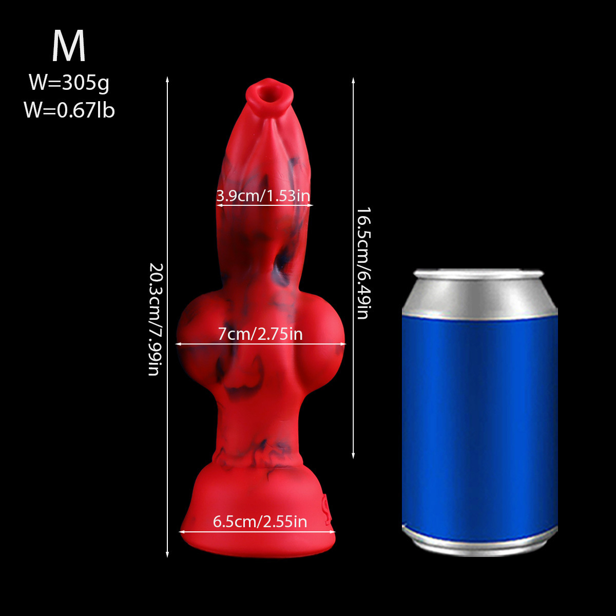 K9 Baroque Anal Plug Monster Dildo
