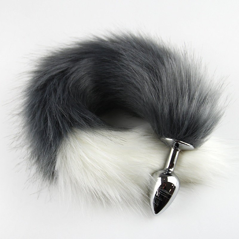 Colorful Fox Wolf Tail Plug-WeLovePlugs