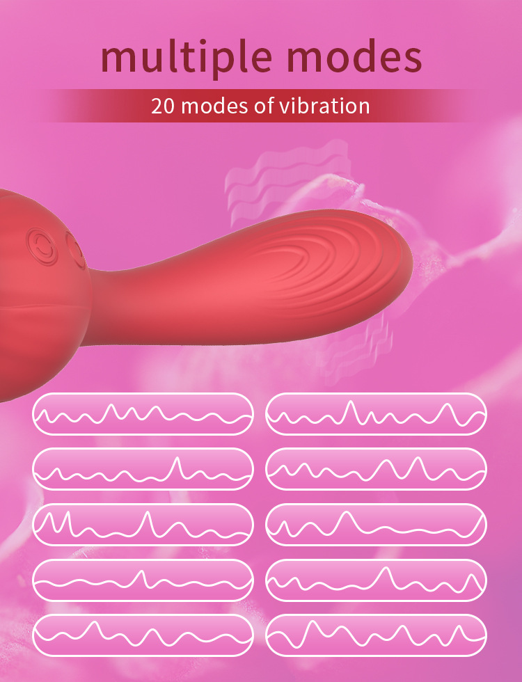Rosebud Silicone Wand Massager Vibrator-WeLovePlugs