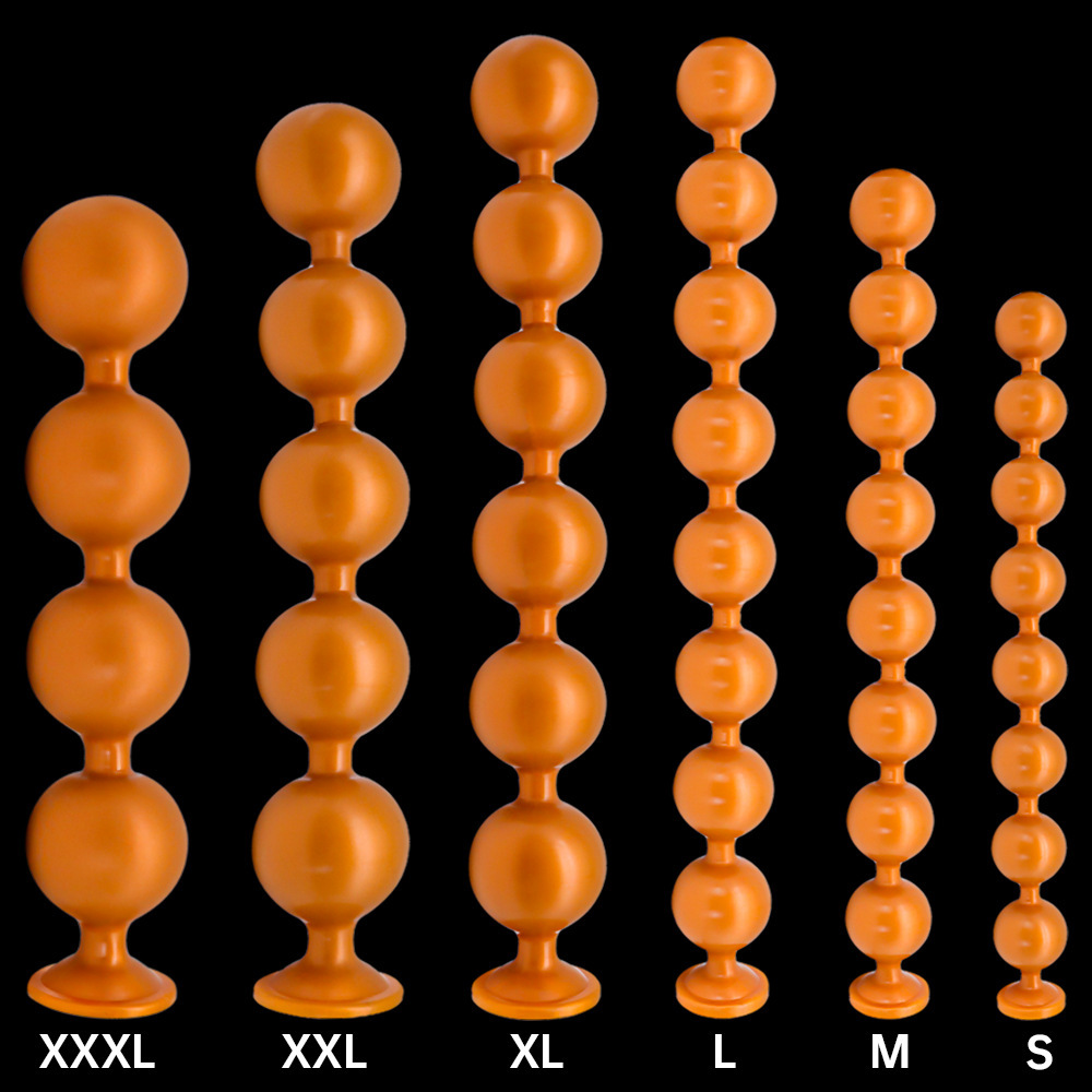 Extra Large Butt Plugs Huge Beaded Anal Plug -WeLovePlugs