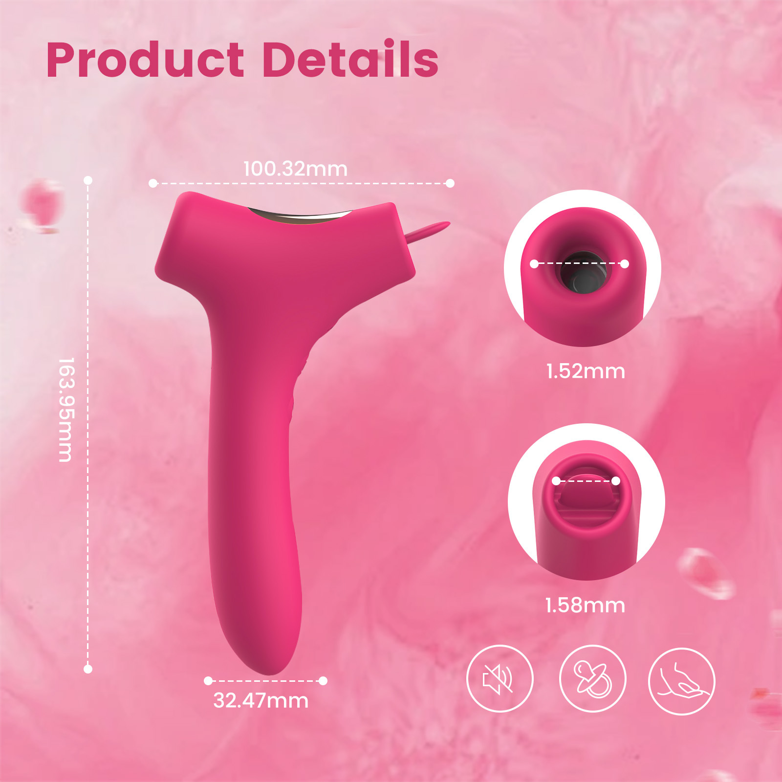 TripleThrill – 3-in-1 Lick, Suck & Vibrate Toy