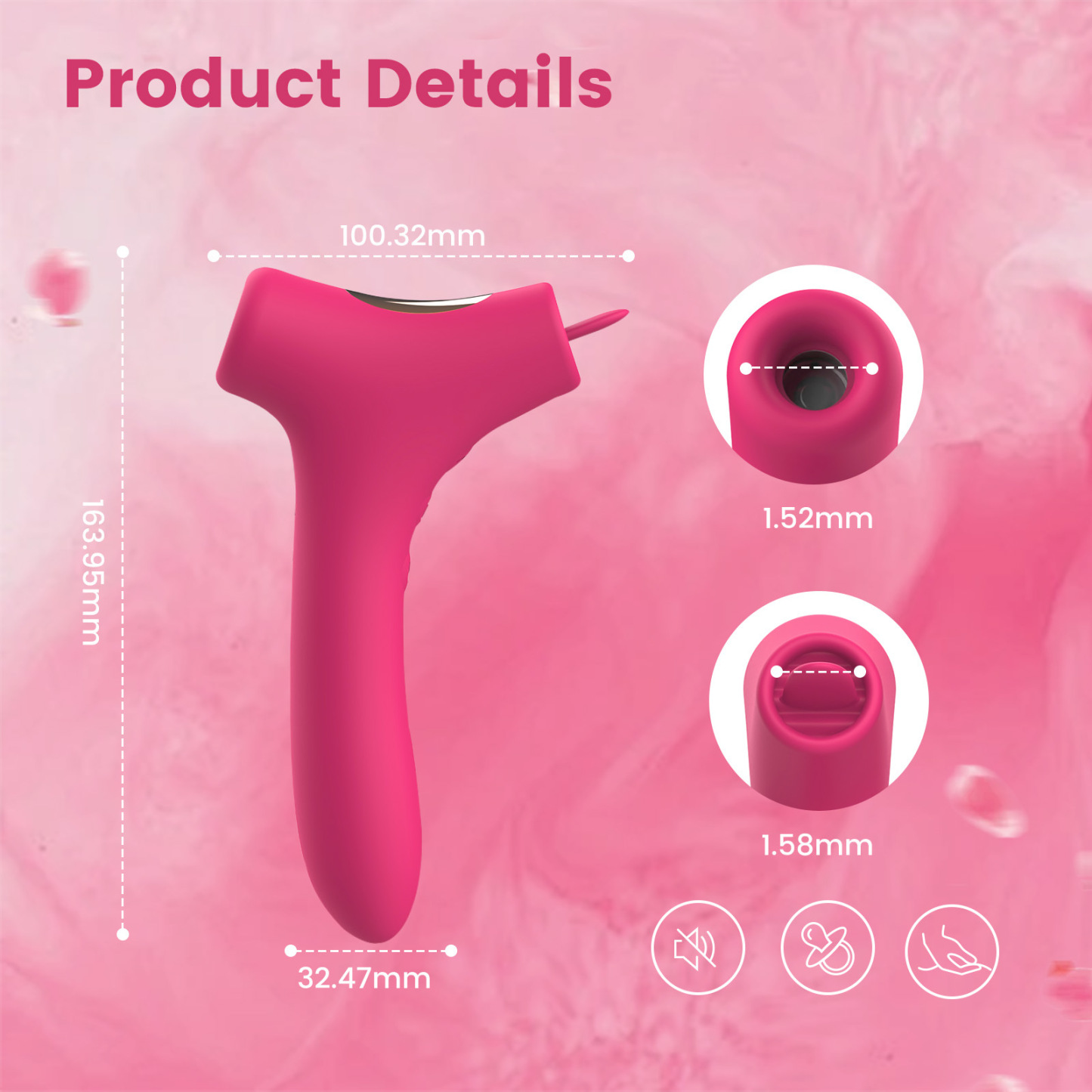 TripleThrill – 3-in-1 Lick, Suck & Vibrate Toy