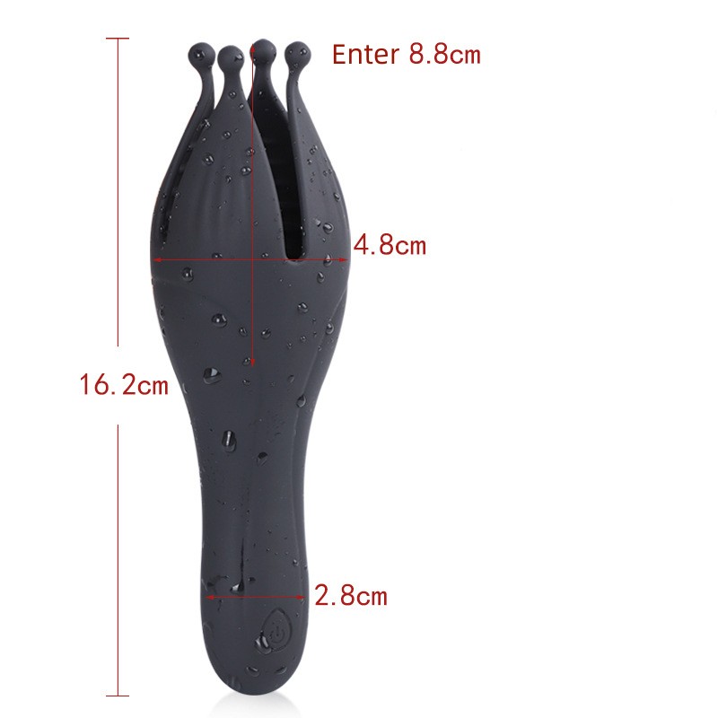 Penis Vibrator USB Rechargeable 8 Vibe Modes-WeLovePlugs