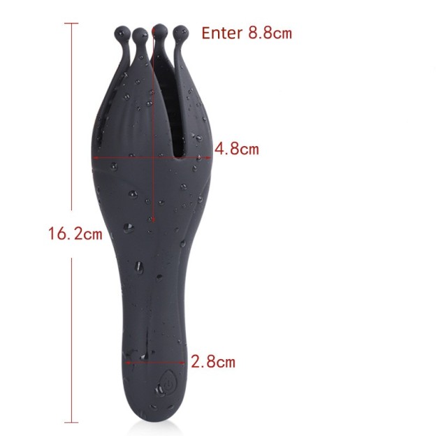 Penis Vibrator USB Rechargeable 8 Vibe Modes-WeLovePlugs