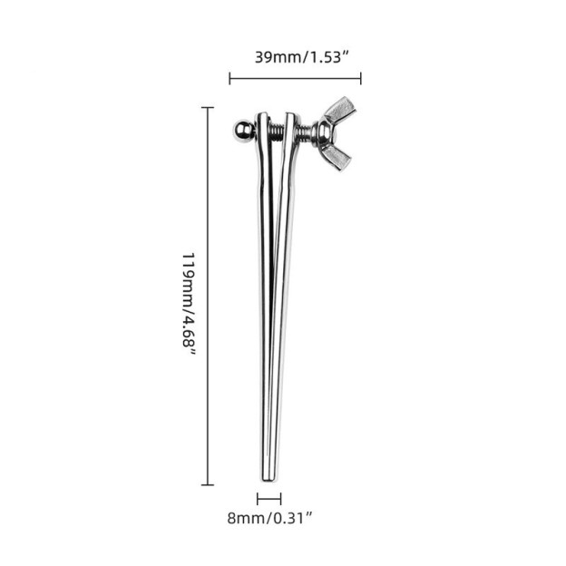 Adjustable Metal Dilator Urethral Rod CBT Dilate Tool