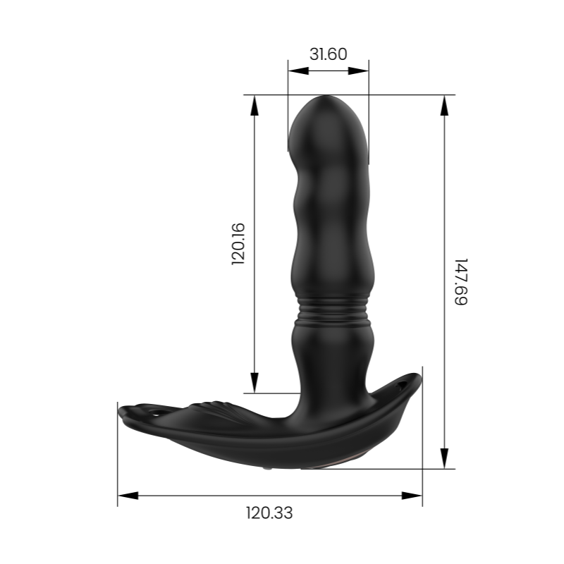 ThermoPulse 10 - Smart Heating Thrusting Prostate Plug - image 10