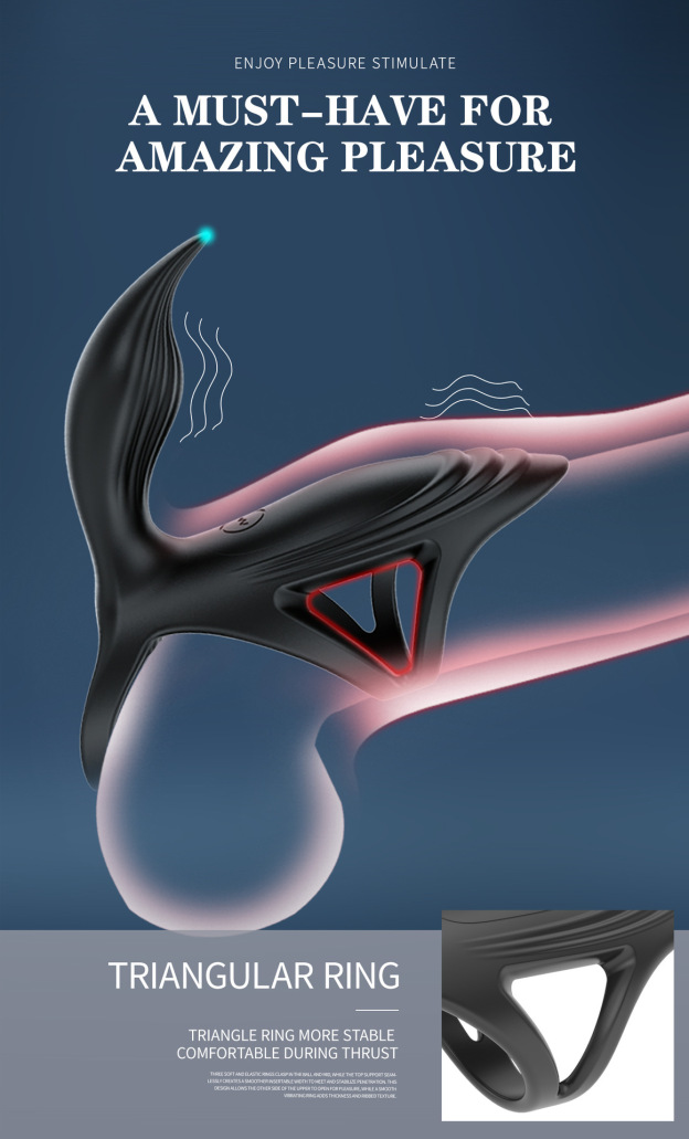 Dual-Stimulation Vibrating Penis Ring for Couples – APP-Controlled & Body-Safe-WeLovePlugs