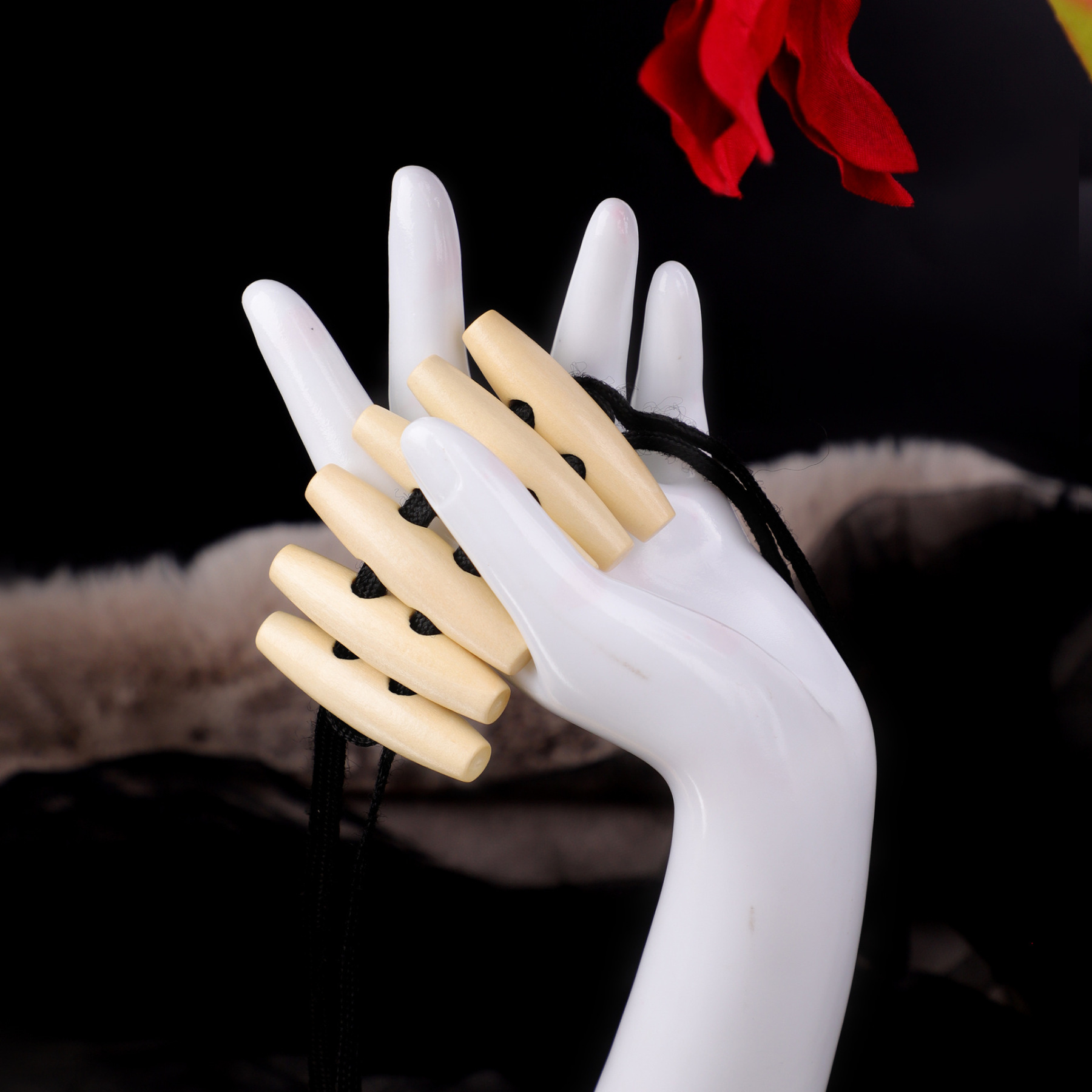 Wooden BDSM Fingers Clamps – Handcrafted Sensory Play Tools-WeLovePlugs