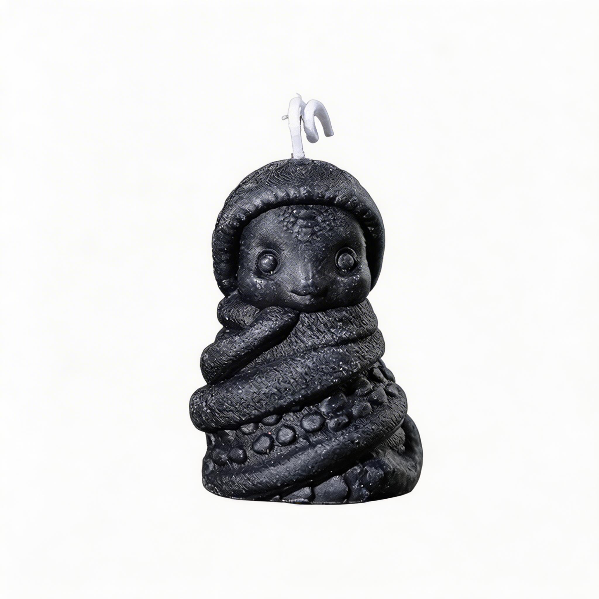 Baby Snake Sensual Candle – Low-Temperature - Black - image 5