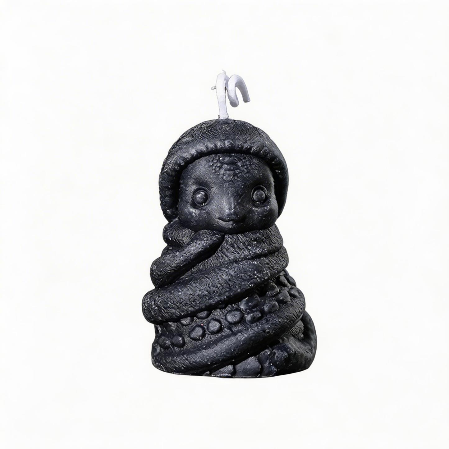 Baby Snake Sensual Candle – Low-Temperature - Black - image 5