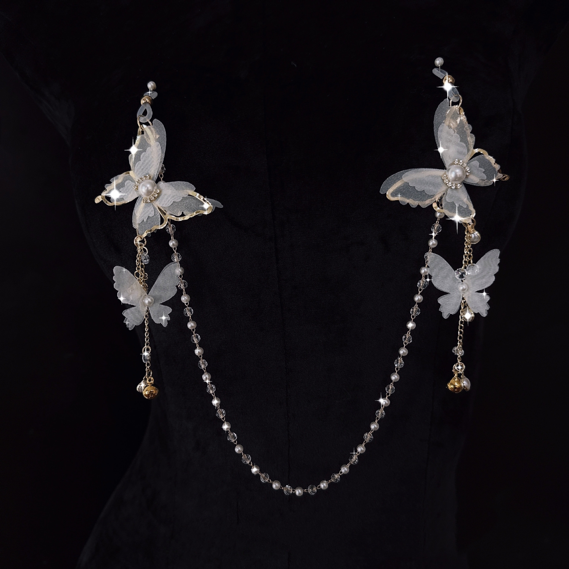 Lace & Discipline: Nipple Clamp & Butt Plug-WeLovePlugs