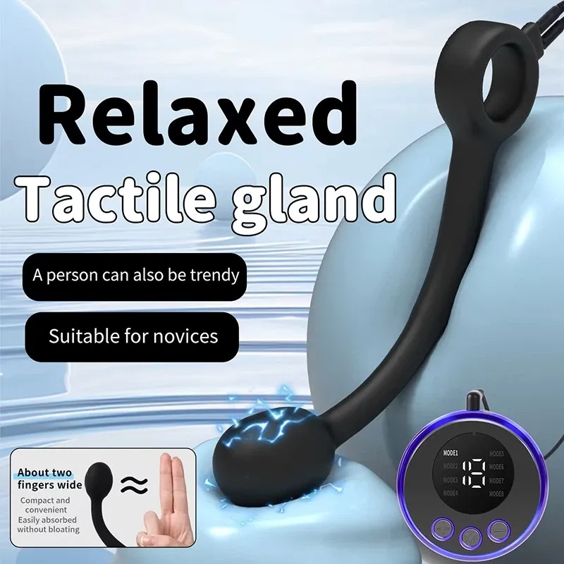 Electric Shock Prostate Massager With Hollow Ring - image 11