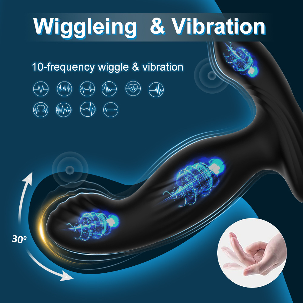 vibration in prostate area plusOne Vibrating Prostate Massager main image 1