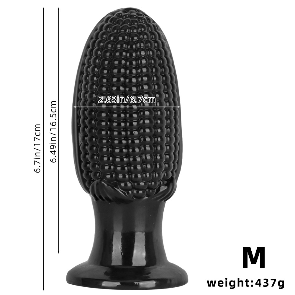 Dual-Sided Corn Husk Big Anal Plug-WeLovePlugs