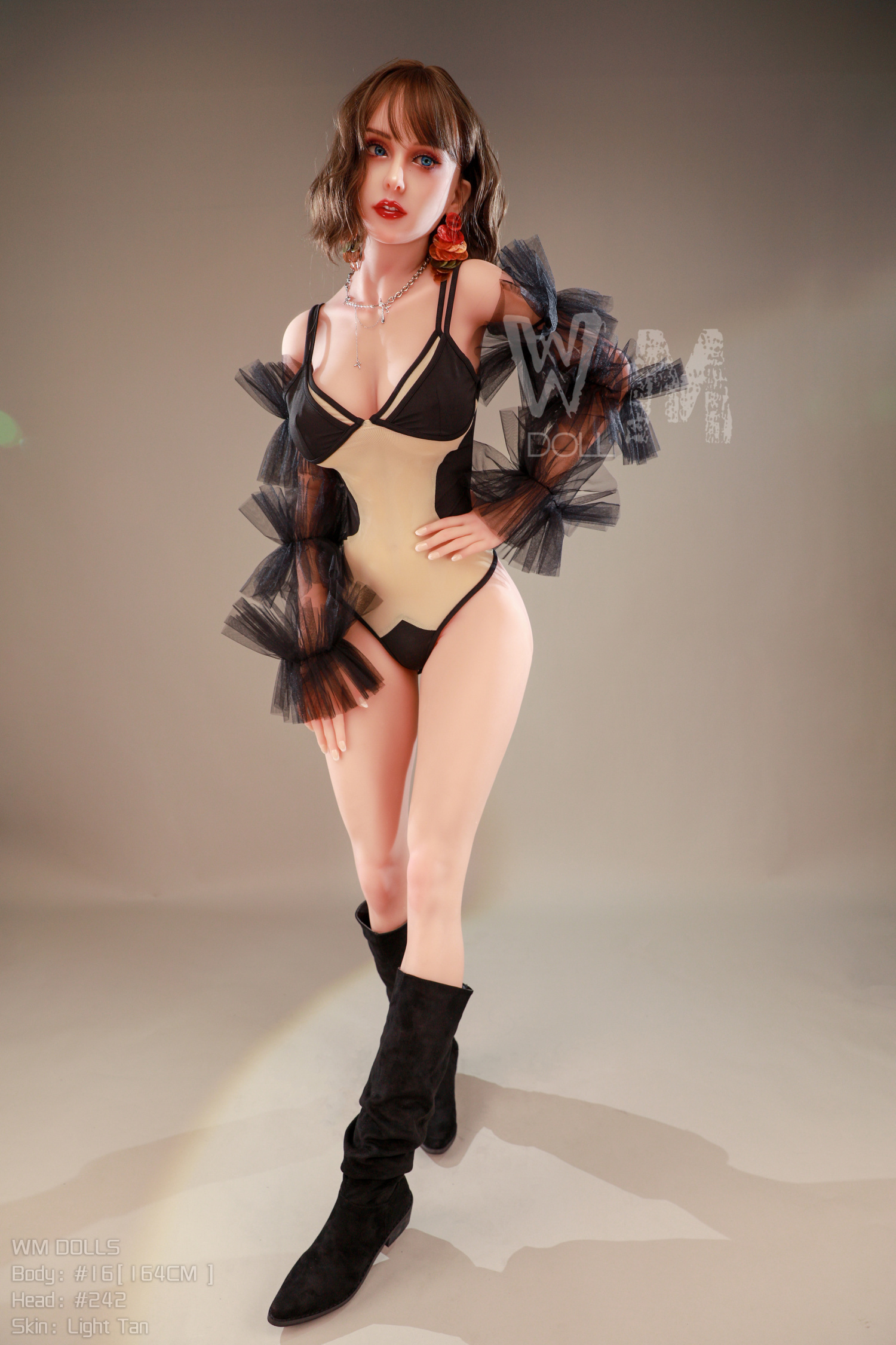 Burna 164cm D Cup S-TPE Realistic Sex Doll