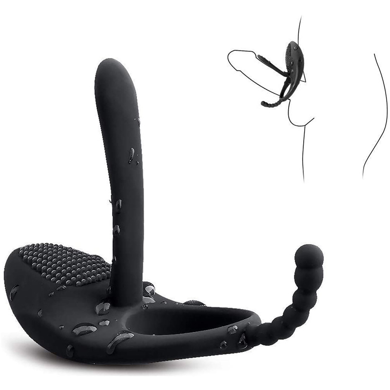 Prostatepulse Duo - Vibrating Massager With Cock Ring