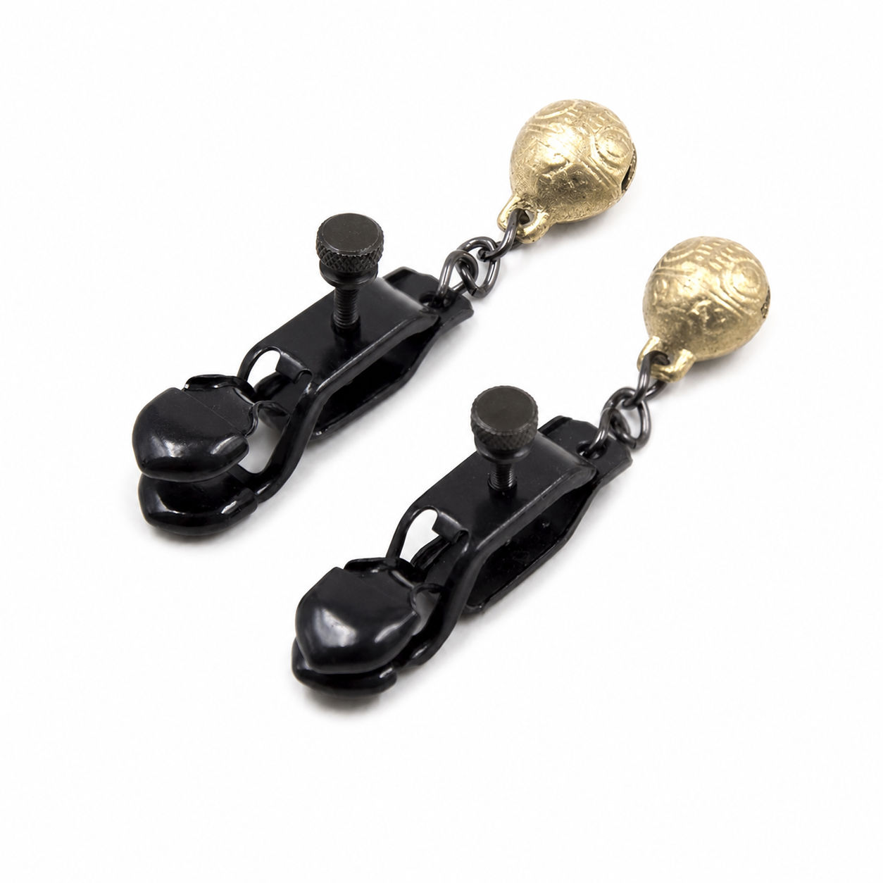 BDSM Toilet Paper Holder Nipple Clamps - image 7