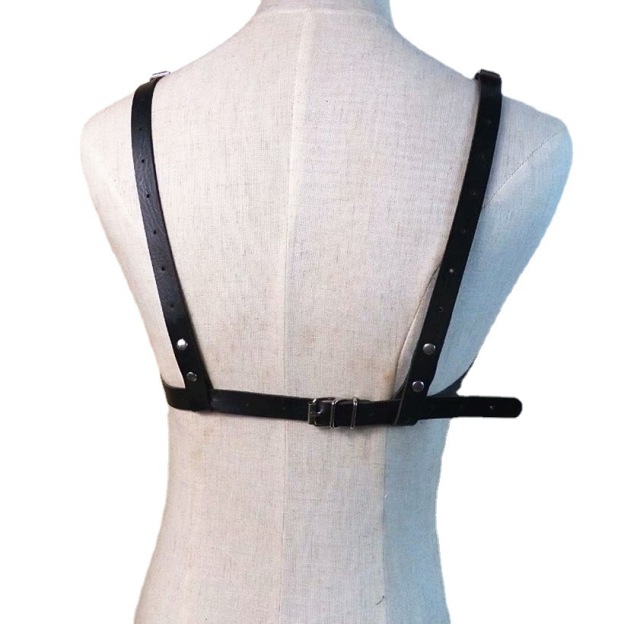 Punk Provocateur Adjustable Bondage Harness Lingerie