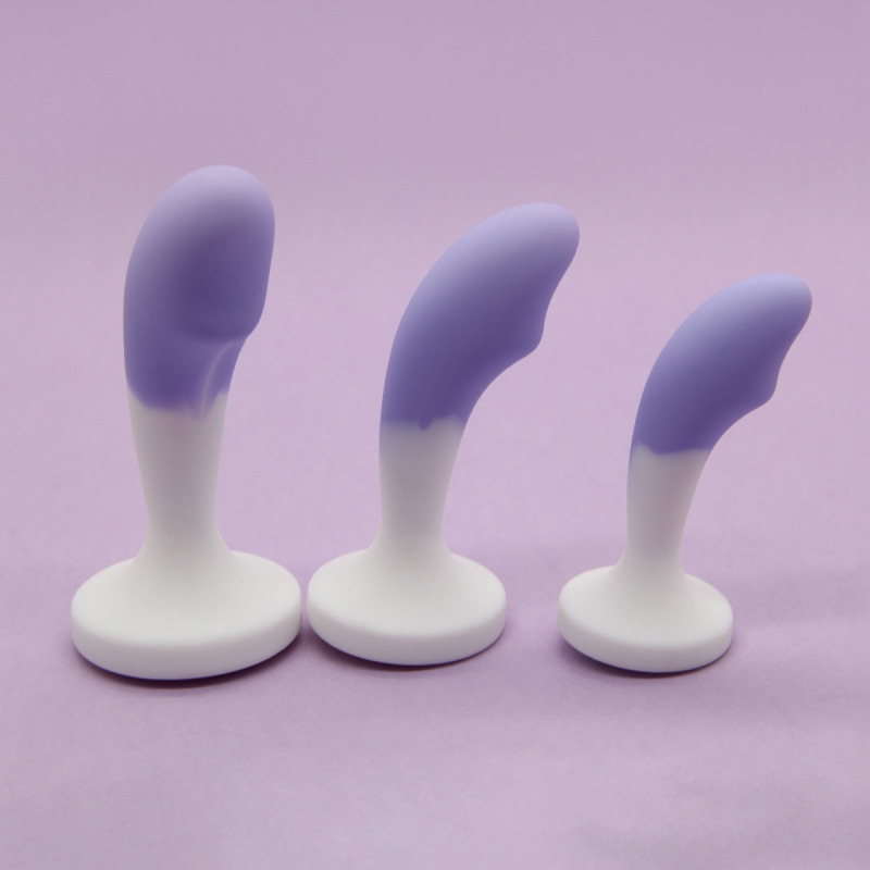 Crystal Base Silicone Anal Butt Plug-WeLovePlugs