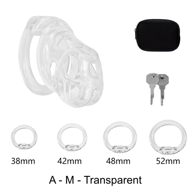 High Quallity 3D Print Breathable TPE Chastity Cage-WeLovePlugs