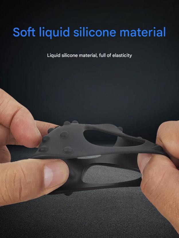 Beaded Vibrating Cock Ring 10 Vibration Modes -WeLovePlugs