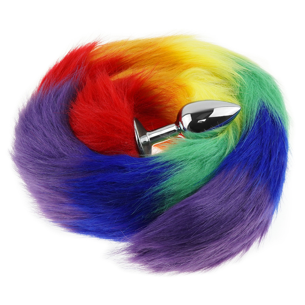 26.38'' Slim Fox Tail Butt Plug – 1.10'' - image 5