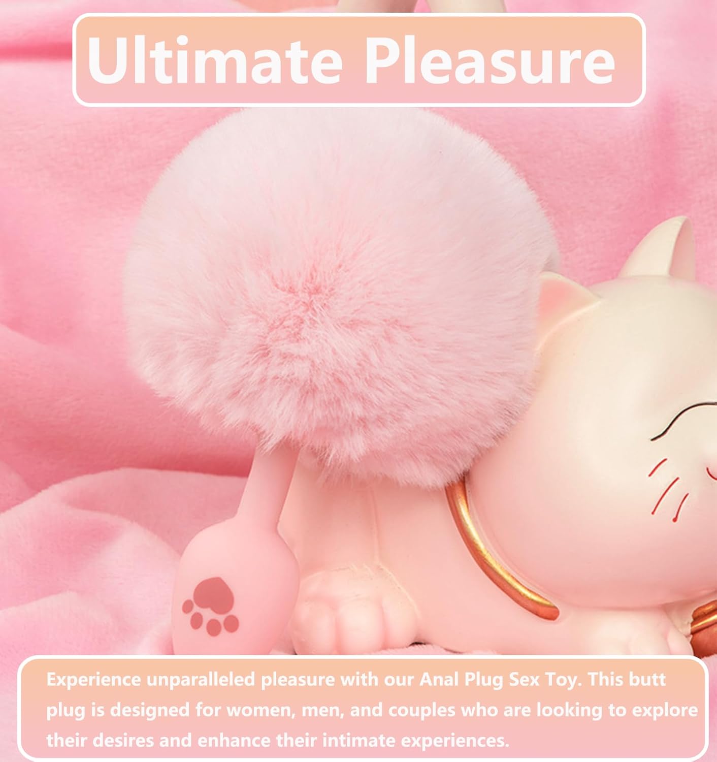 Bunny Tail Anal Butt Plug (Rabbit and Fox) -WeLovePlugs