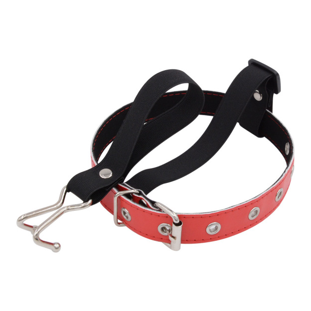 Neck Collar Necklace with Metal Nose Hook Buckle Halloween Choker-WeLovePlugs