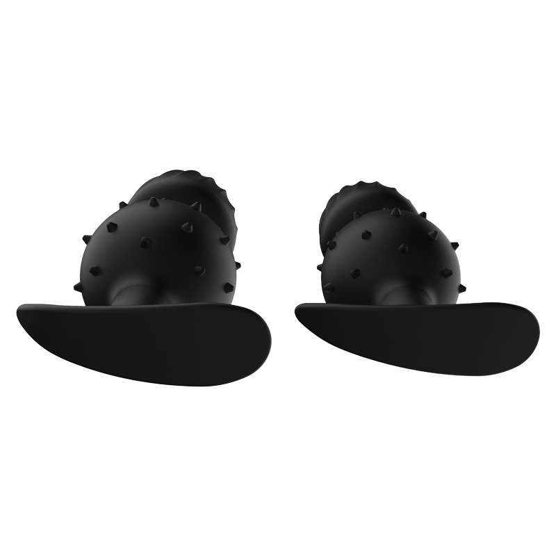 Ribbed Anal Trainer Plug with Built-In Rattle Ball – Wearable and Stimulating Design