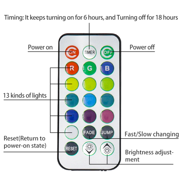 Remote Control Led Crystal Anal Butt Plug
