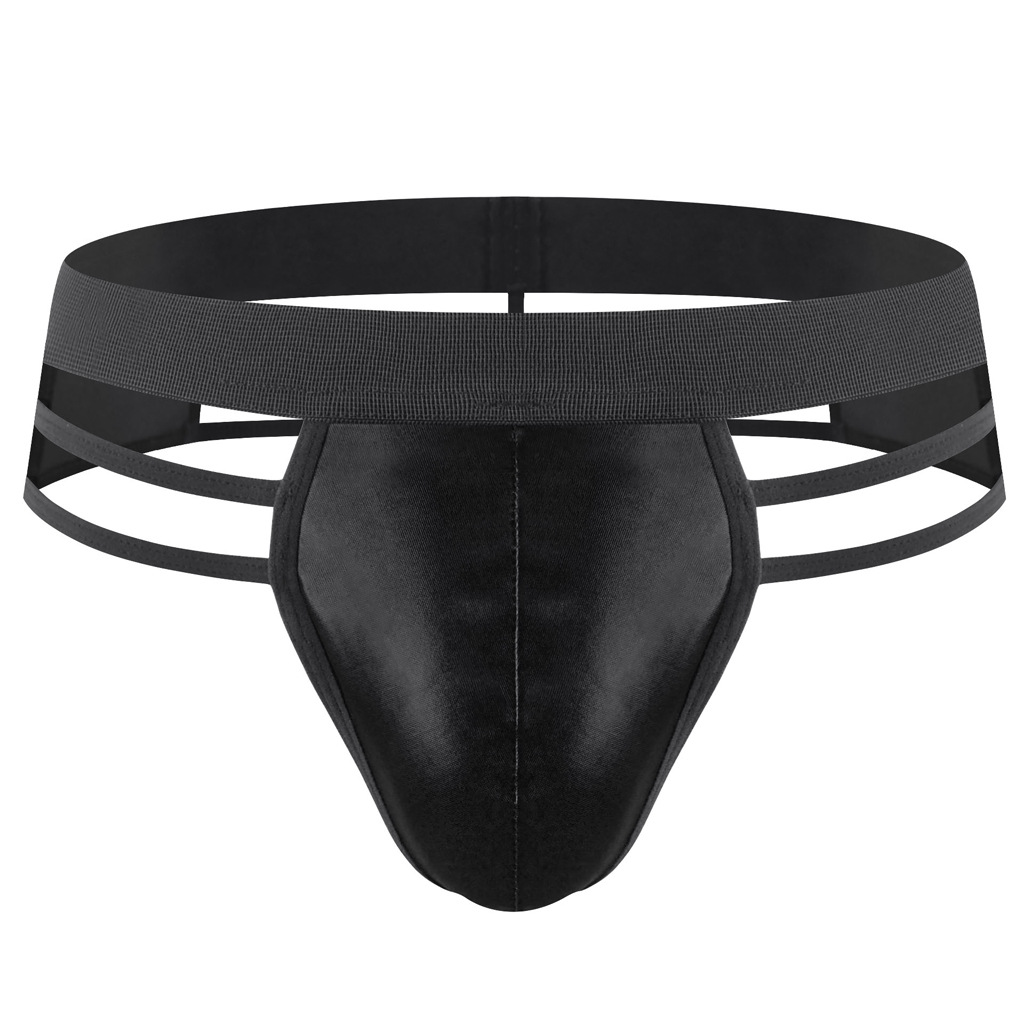 Sexy Men Underwear Thong Lingerie - Red/Black -WeLovePlugs