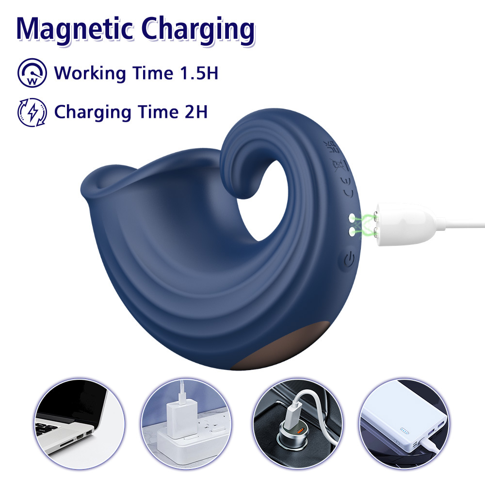 Horn Shape Penis Stimulator Stroker Cock Trainer -WeLovePlugs