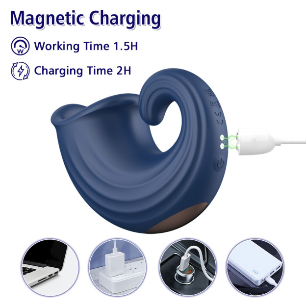 Horn Shape Penis Stimulator Stroker Cock Trainer -WeLovePlugs