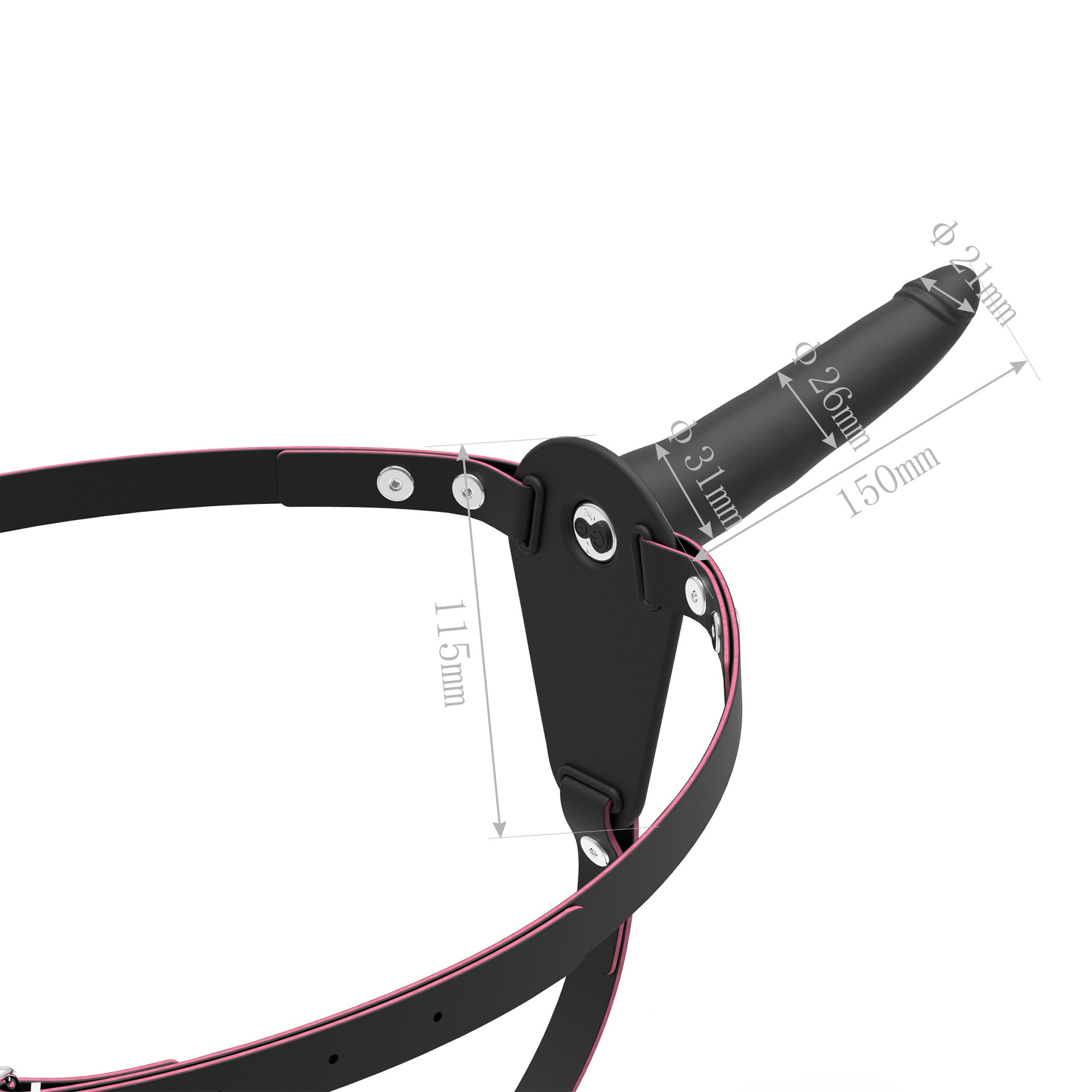 External Bio-realistic Strap-on -WeLovePlugs