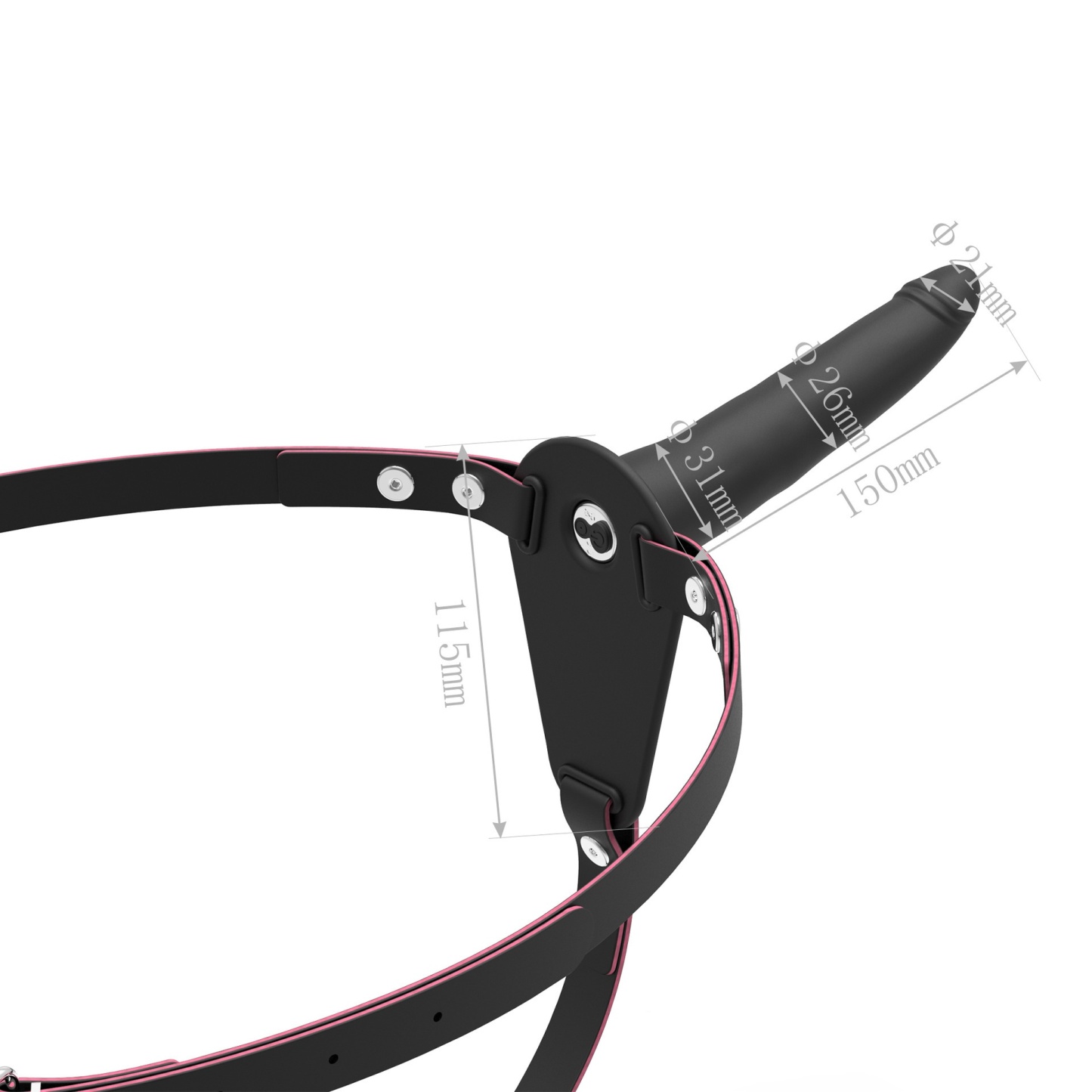 External Bio-realistic Strap-on -WeLovePlugs