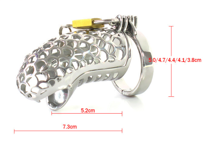 Electric Shock Anal Plug Chastity Lock Set -WeLovePlugs