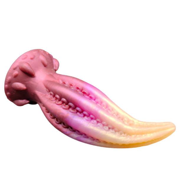 5.51'' Insertable Octopus-tentacle Silicone Dildo - image 1