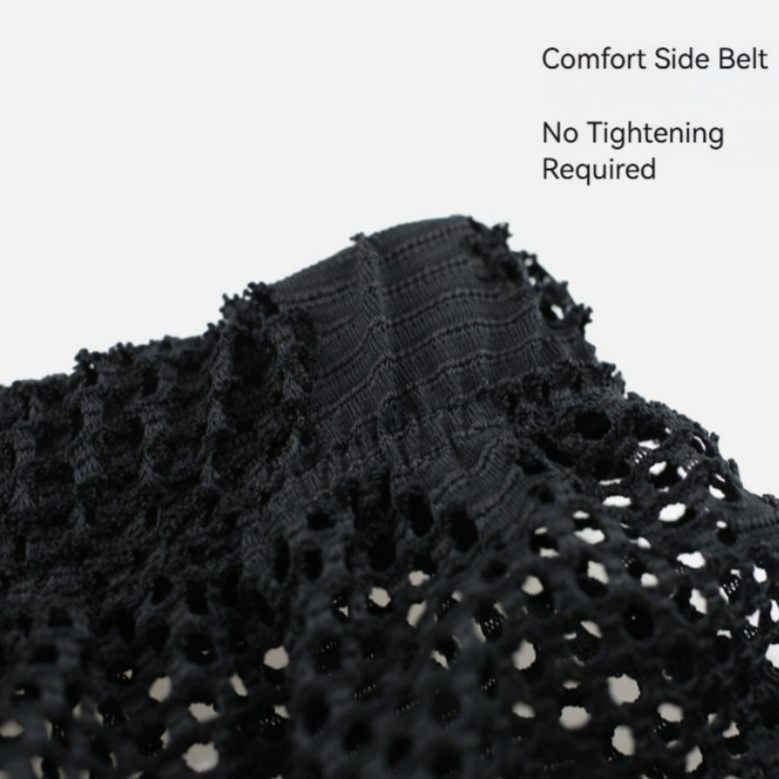 Men's Sexy Mesh See Through Shorts - image 2