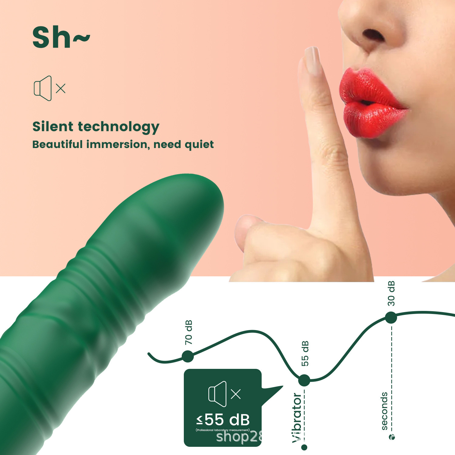 Thrusting Rotating Cucumber Vibrator Dildo G Spot Clit Massager