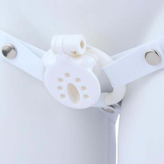 Breathable Sissy Chastity Cage with Belt-WeLovePlugs