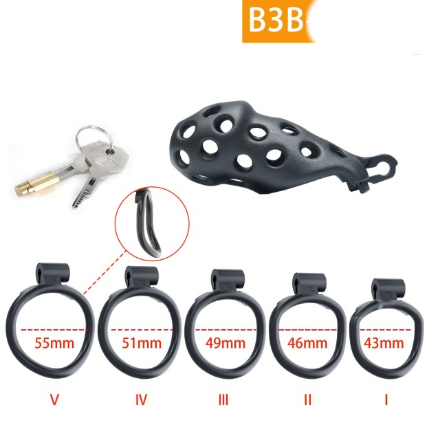 Cobra CB Lock Male Chastity Cage -WeLovePlugs