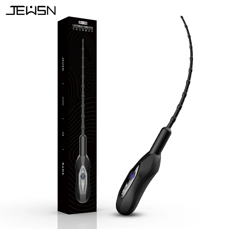 10 Frequency Urethral Vibrator Catheter Penis Plug -WeLovePlugs