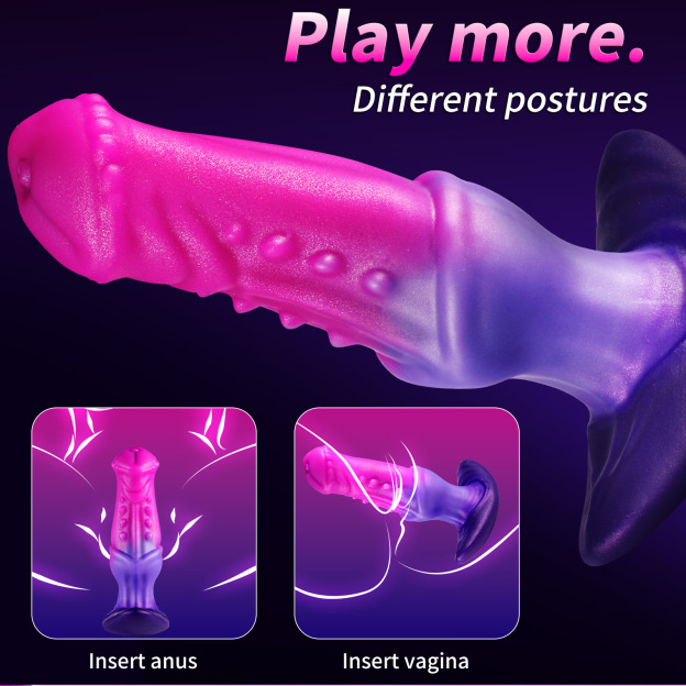 Starlight Nebula Fantasy Silicone Dildo - image 9