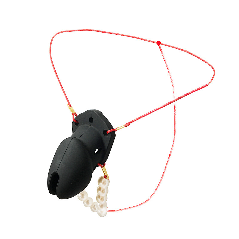 Chastity Cage with String Belt -WeLovePlugs