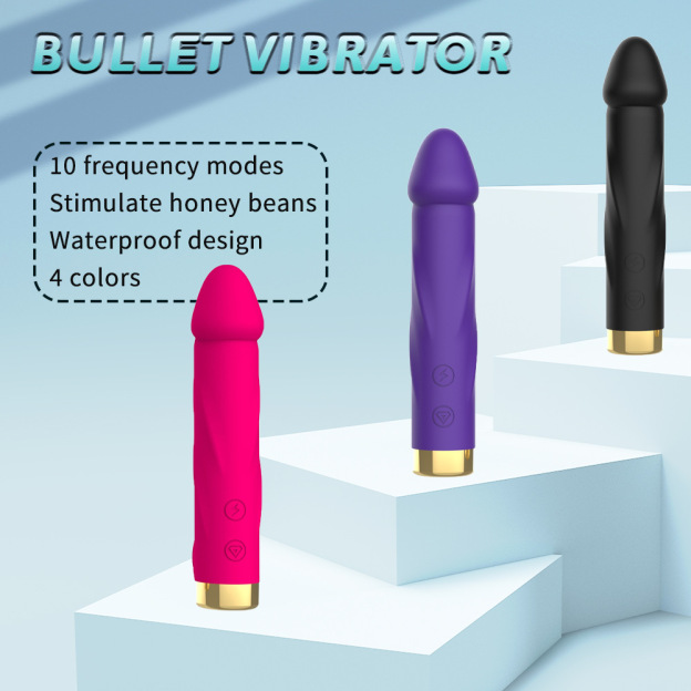 Anal Beads Vibrator – 10-Speed Silicone Massager for Prostate/G-Spot