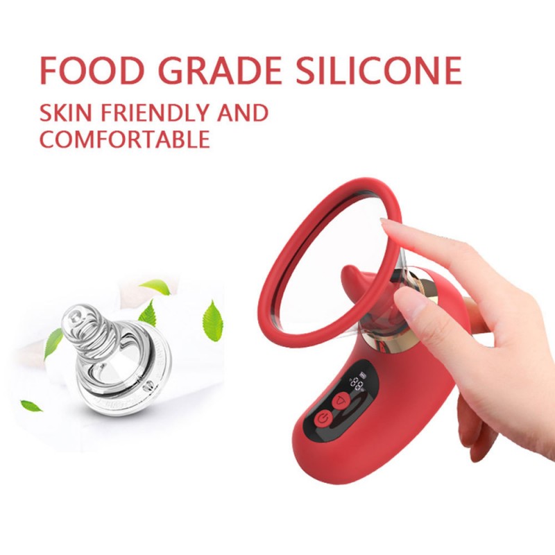 Nipple Stimulator Clit Suction Vibrator-WeLovePlugs